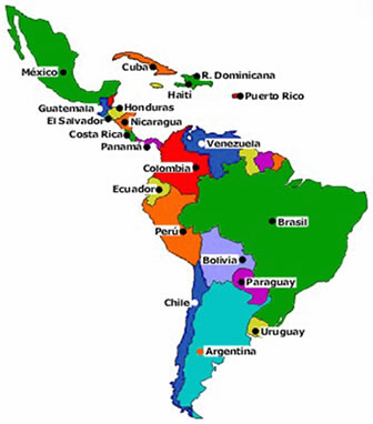 Países latino-americanos