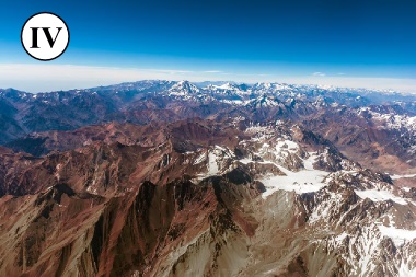 Área da Cordilheira dos Andes, Chile