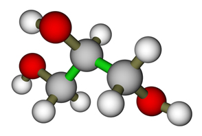 Molécula de glicerina