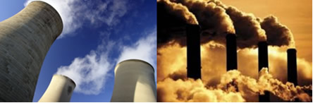A energia nuclear gera menos poluição atmosférica 