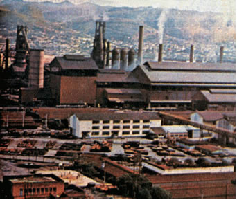 A expansão industrial
