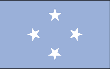 Bandeira da Federação dos Estados da Micronésia
