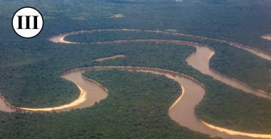 Rio Amazonas visto do céu